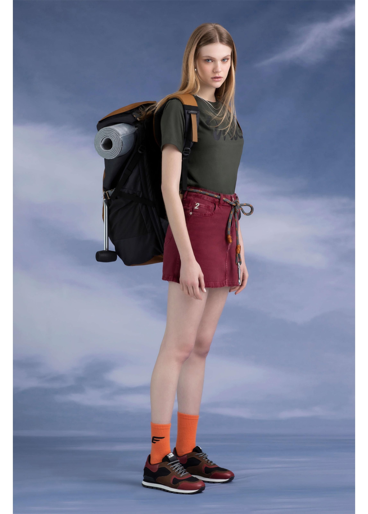 Blusa Básica Snake Verde Militar