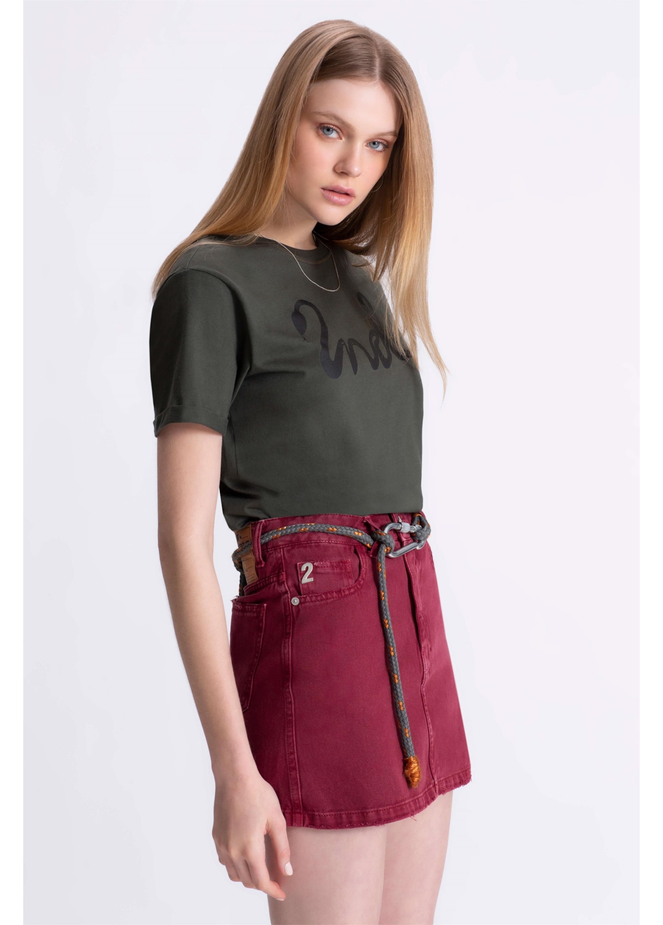 Blusa Básica Snake Verde Militar