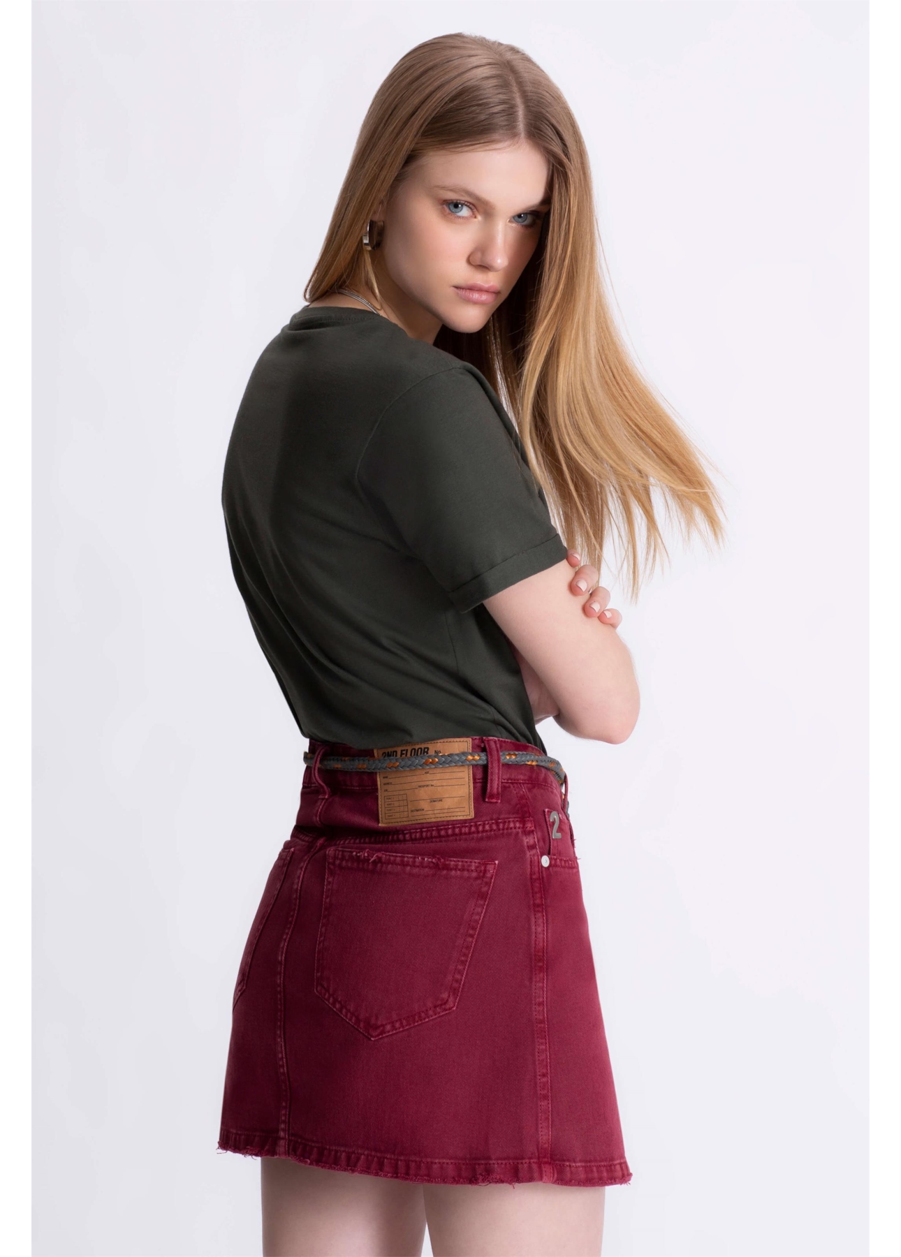 Blusa Básica Snake Verde Militar