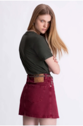 Blusa Básica Snake Verde Militar