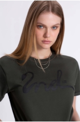 Blusa Básica Snake Verde Militar