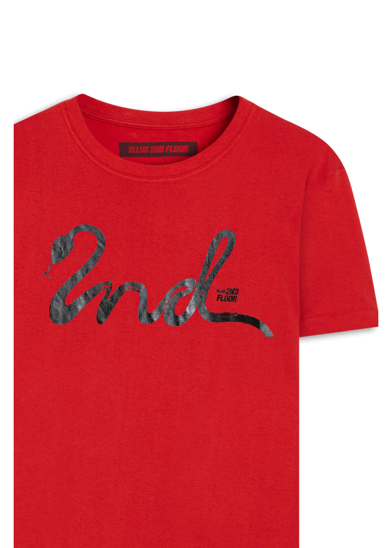 Blusa Básica Snake Vermelho