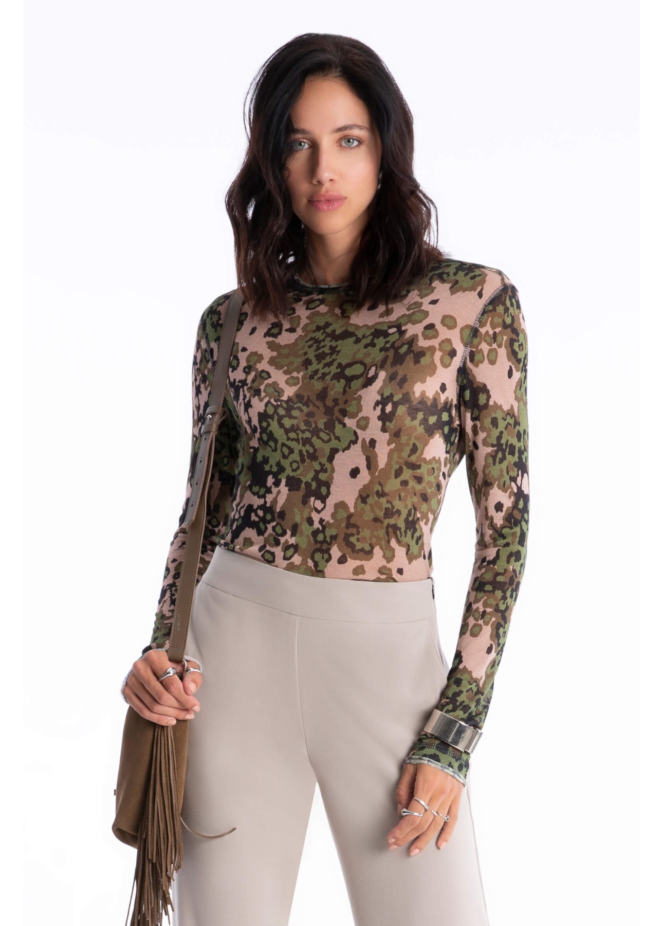 Blusa Beattle Ellus Estampado