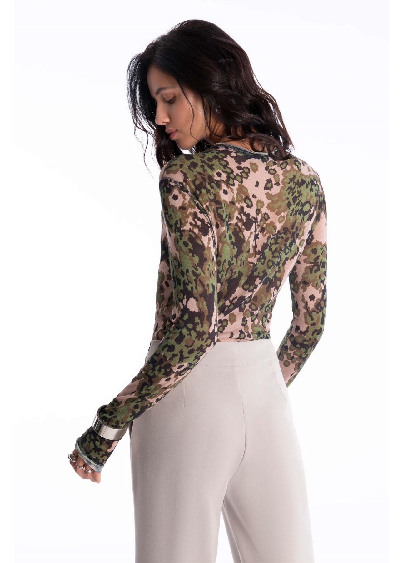 Blusa Beattle Ellus Estampado
