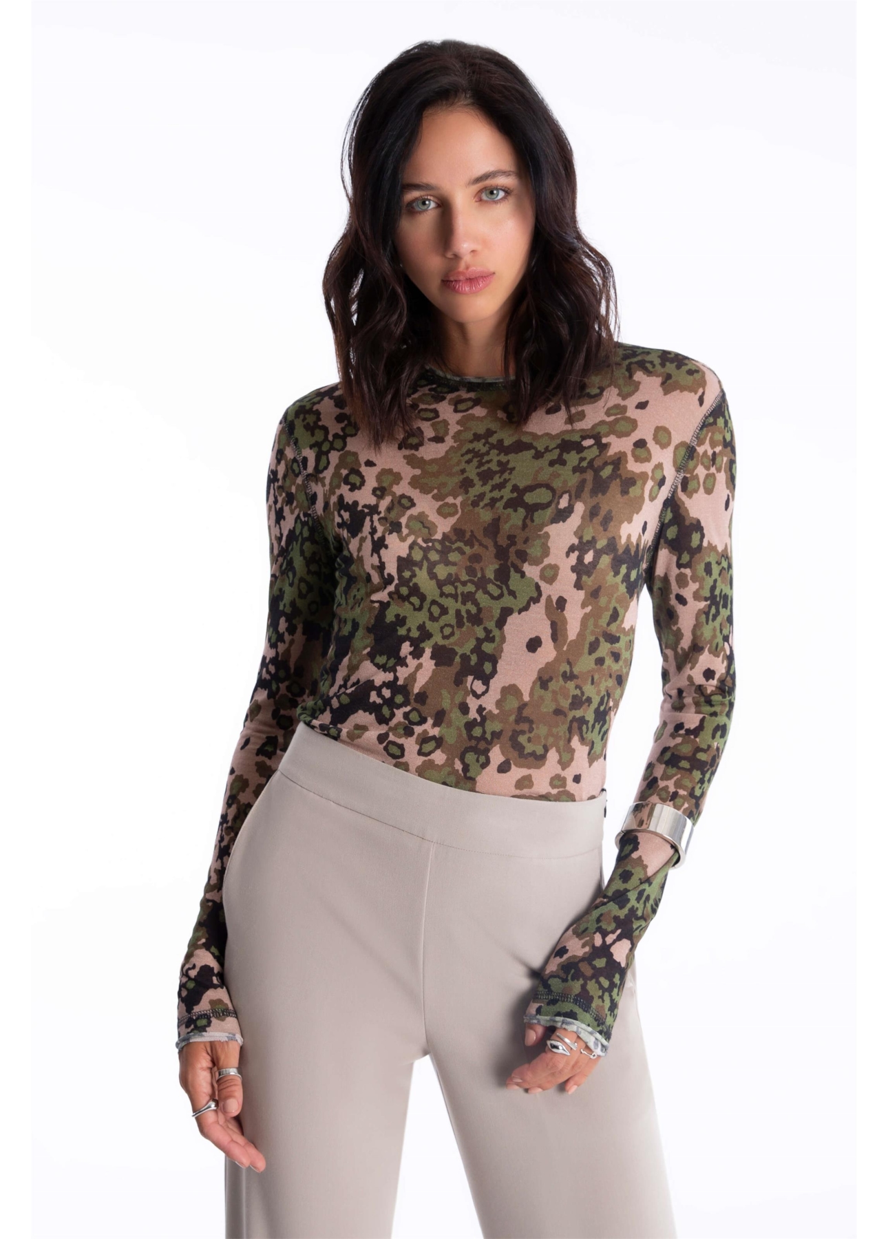Blusa Beattle Ellus Estampado
