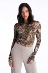 Blusa Beattle Ellus Estampado