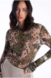 Blusa Beattle Ellus Estampado