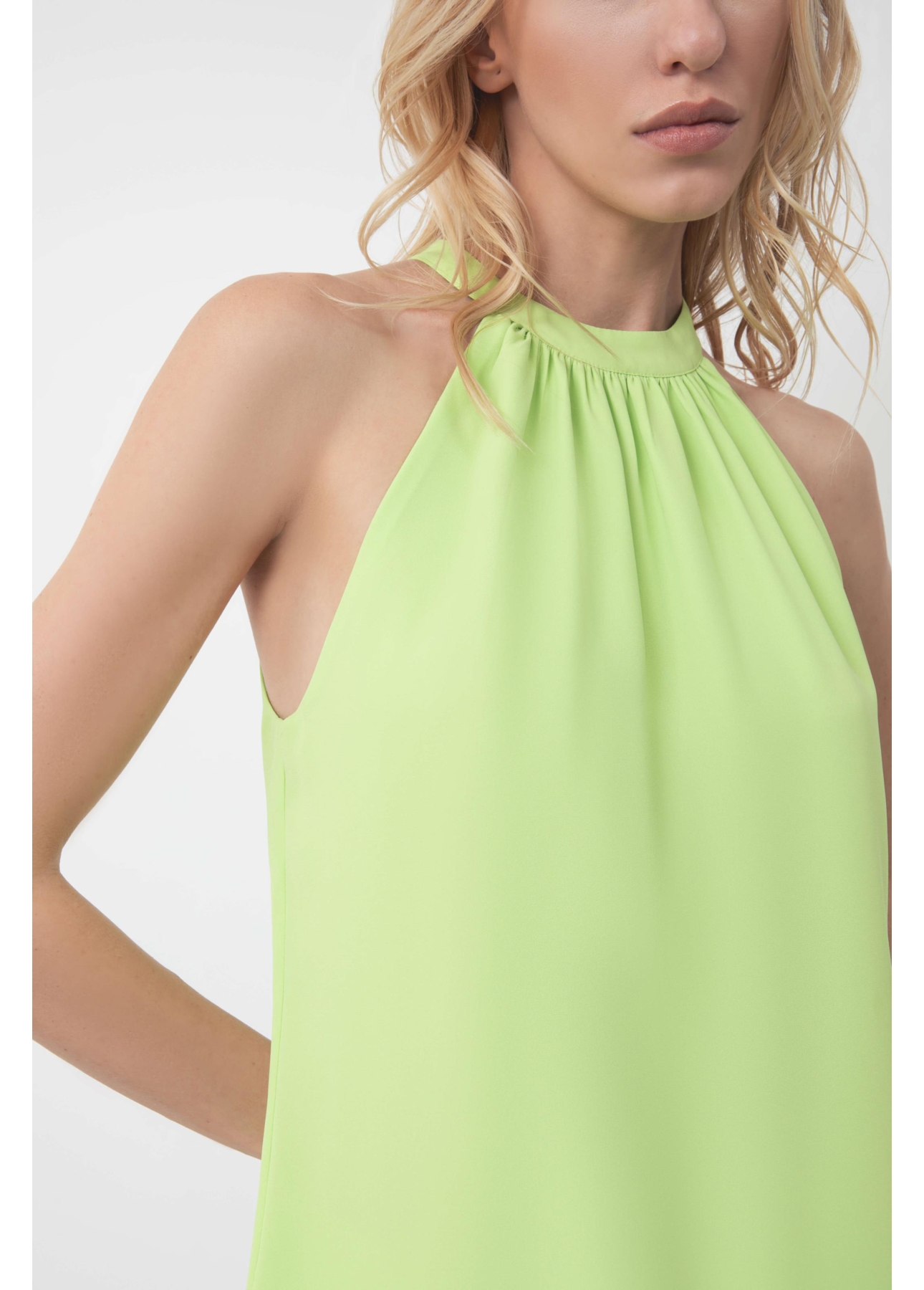 Blusa Beta Ellus Sleeveless Lemon