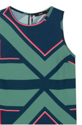 Blusa Beta Geometrico Sleeveless Padrao 1