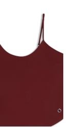 Blusa Beta Sleeveless Dark Wine