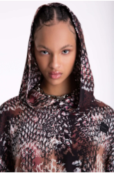 Blusa Beta Snake Straight Sports Estamp. 1