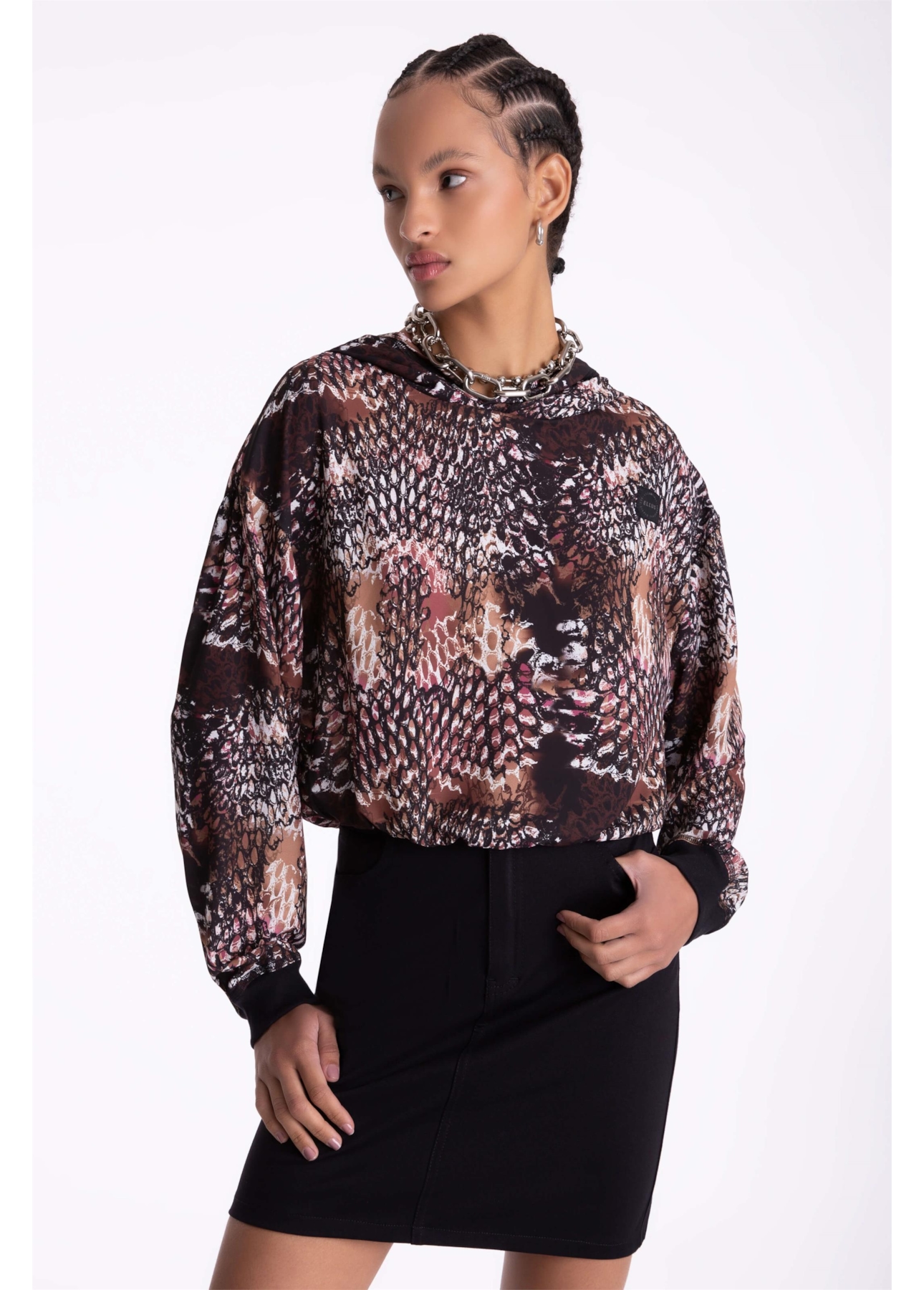Blusa Beta Snake Straight Sports Estamp. 1
