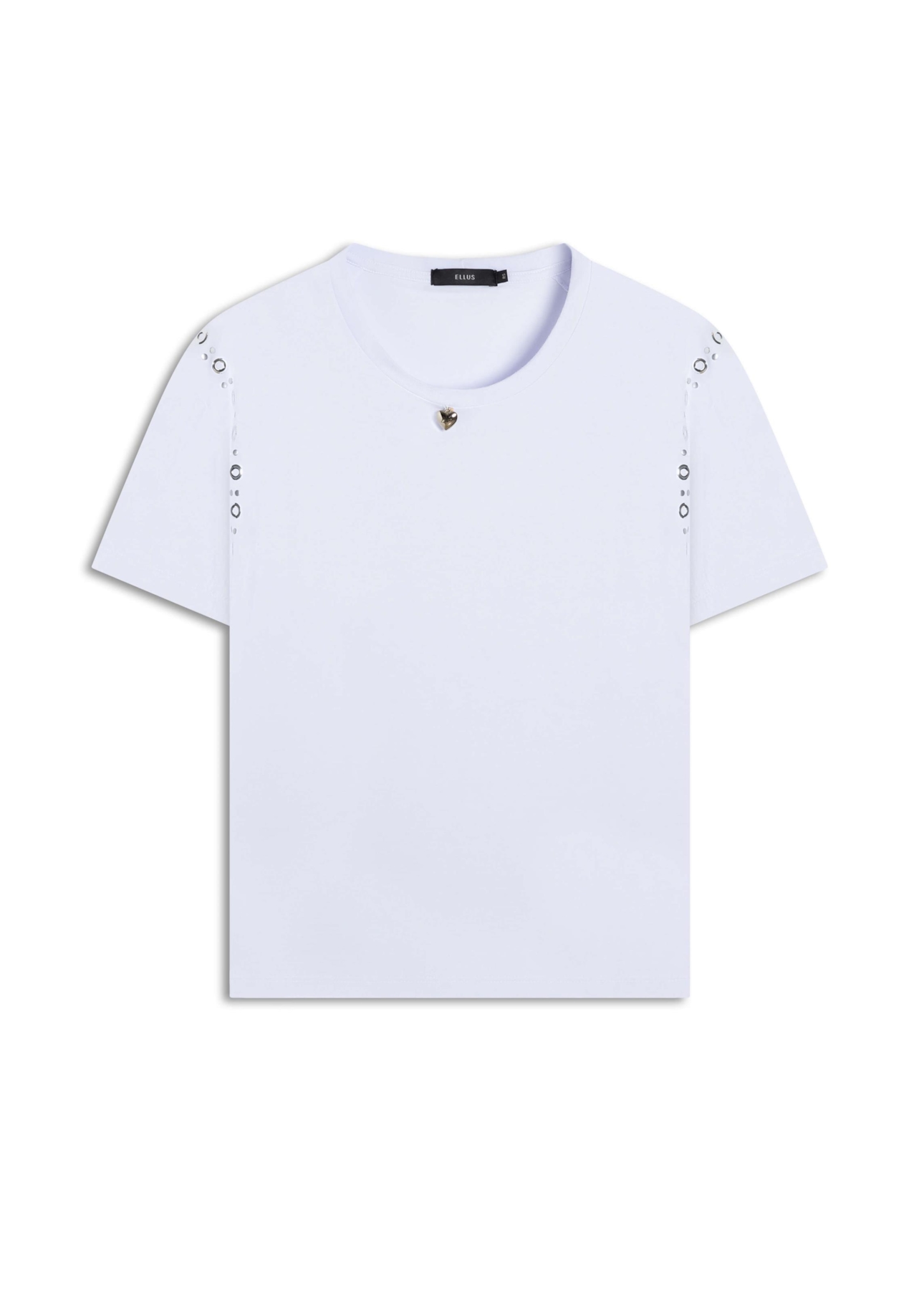 Blusa Boxy Eyelet Off White
