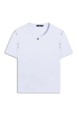 Blusa Boxy Eyelet Off White