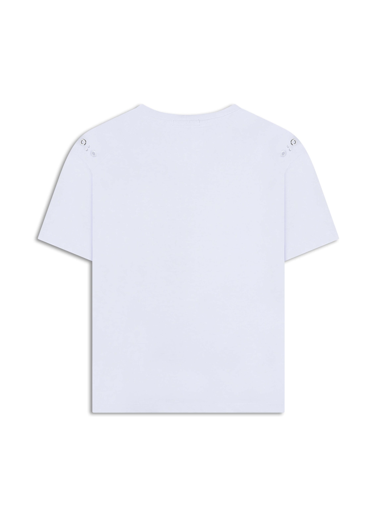 Blusa Boxy Eyelet Off White