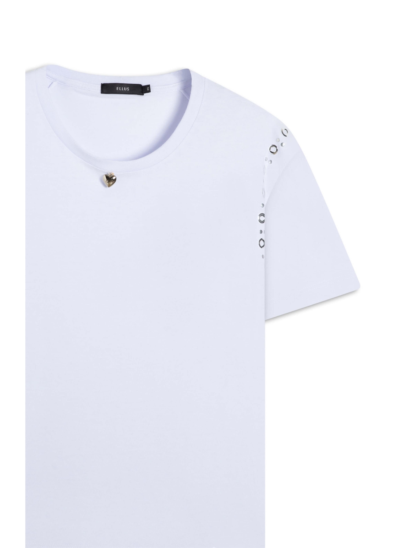 Blusa Boxy Eyelet Off White