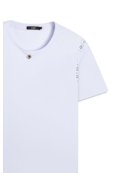 Blusa Boxy Eyelet Off White