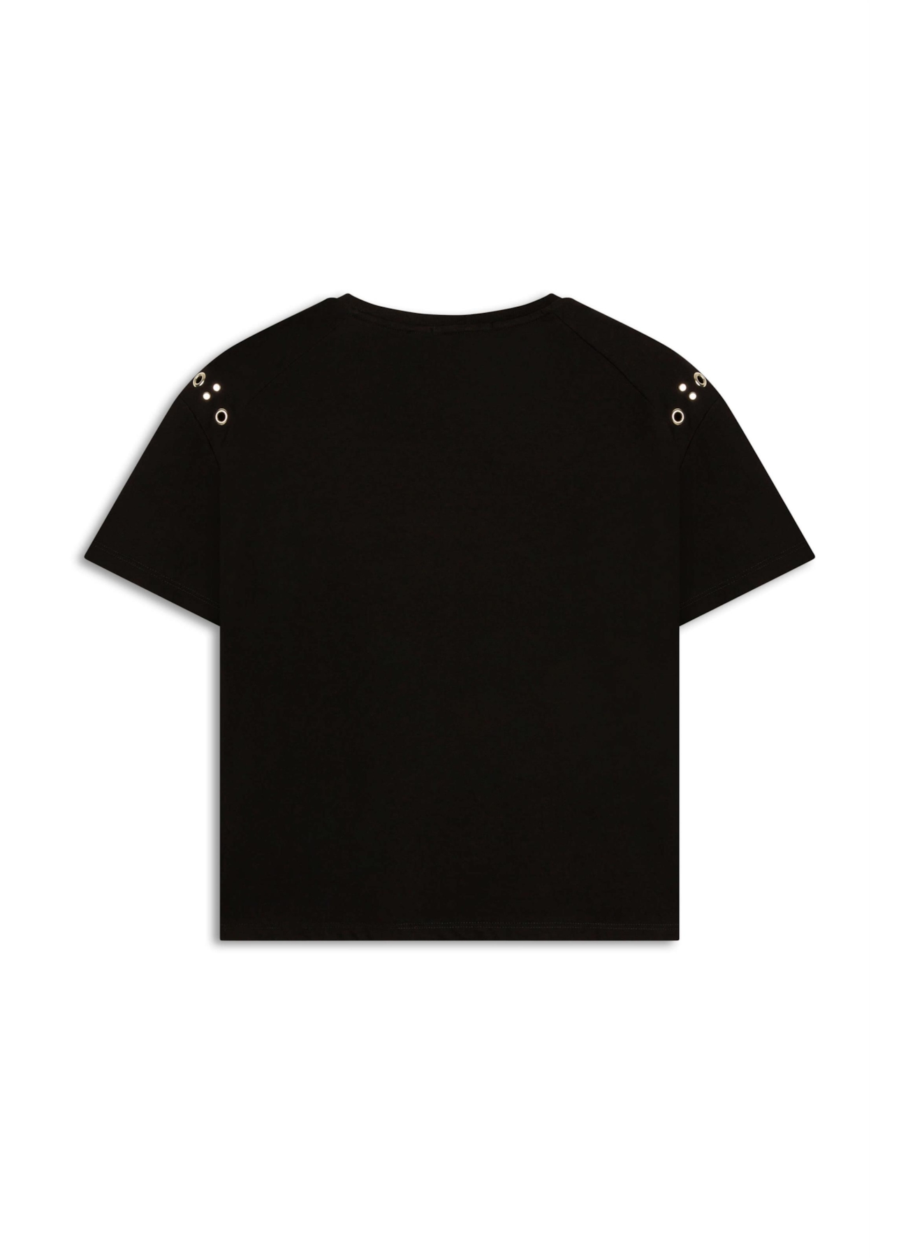 Blusa Boxy Eyelet Preto