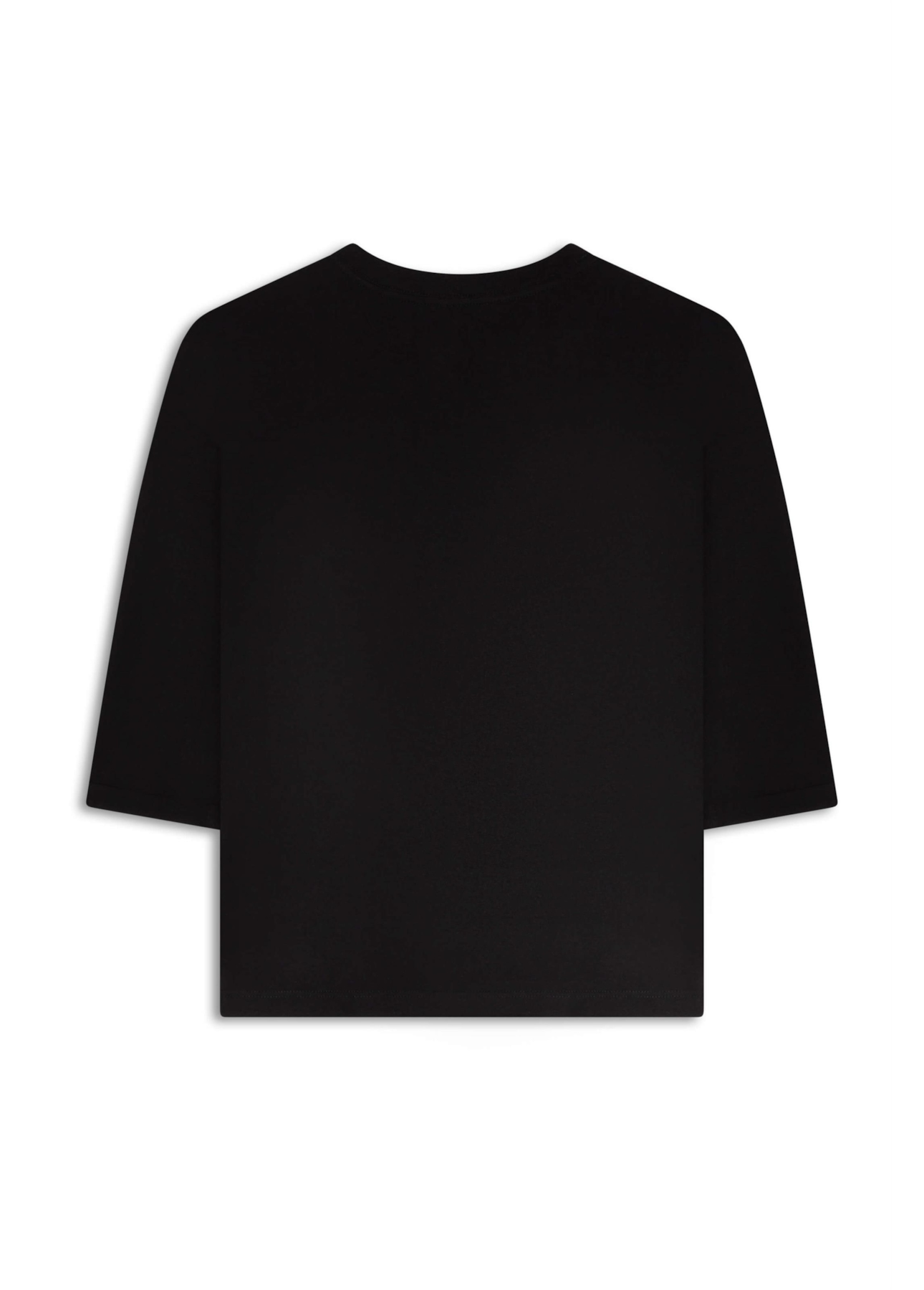 Blusa Boxy Glitter Snake Preto