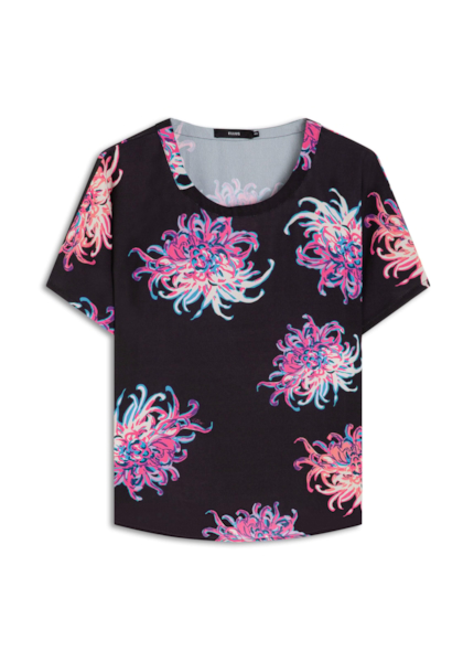 Blusa Cetim Ellus Pink