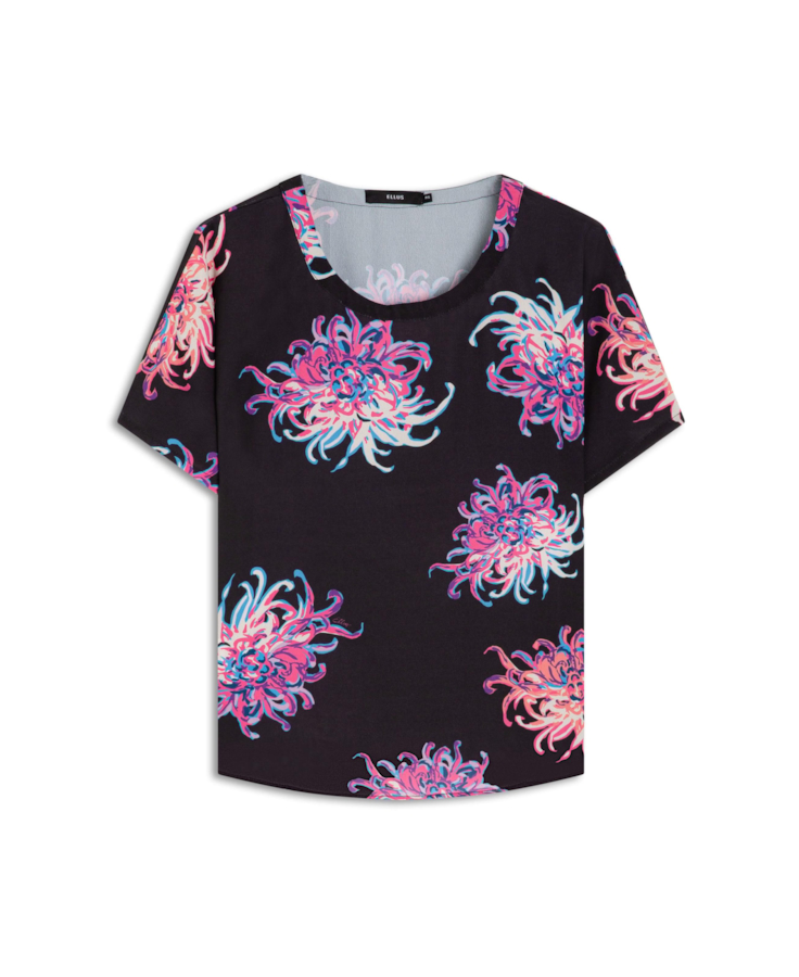 Blusa Cetim Ellus Pink