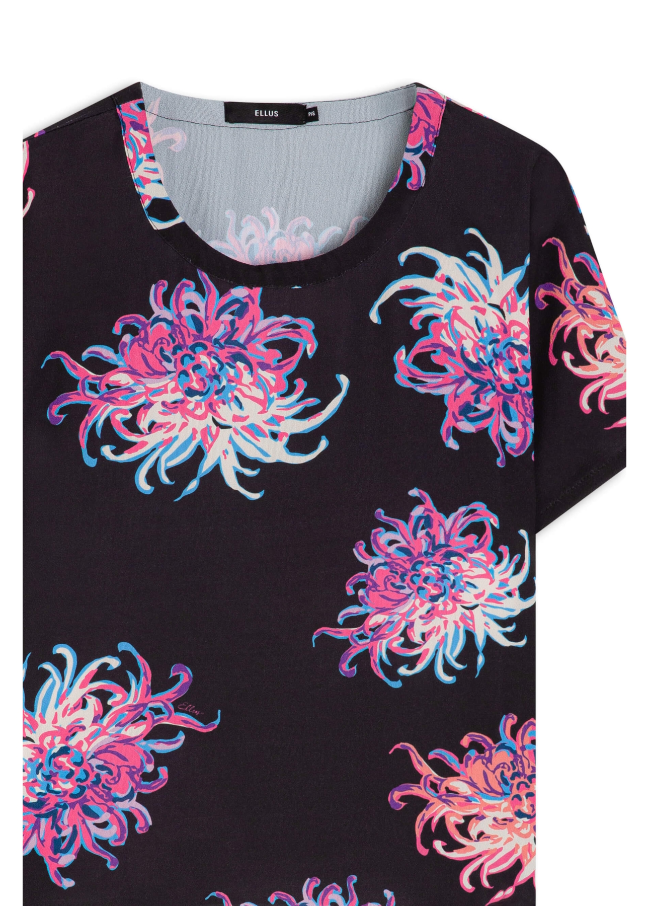 Blusa Cetim Ellus Pink