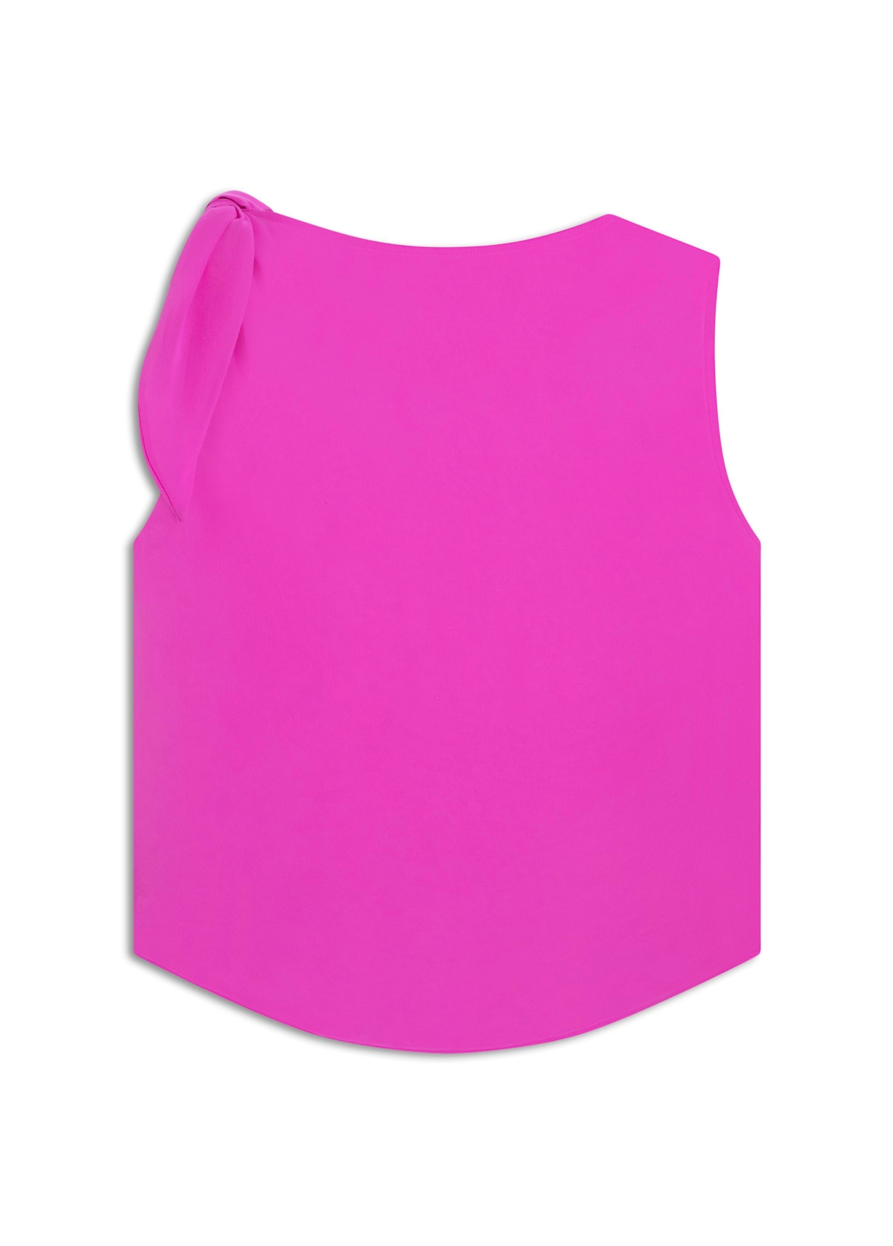 Blusa Chiffon Bandana Sleeveless Fucsia