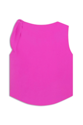 Blusa Chiffon Bandana Sleeveless Fucsia