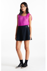 Blusa Chiffon Bandana Sleeveless Fucsia