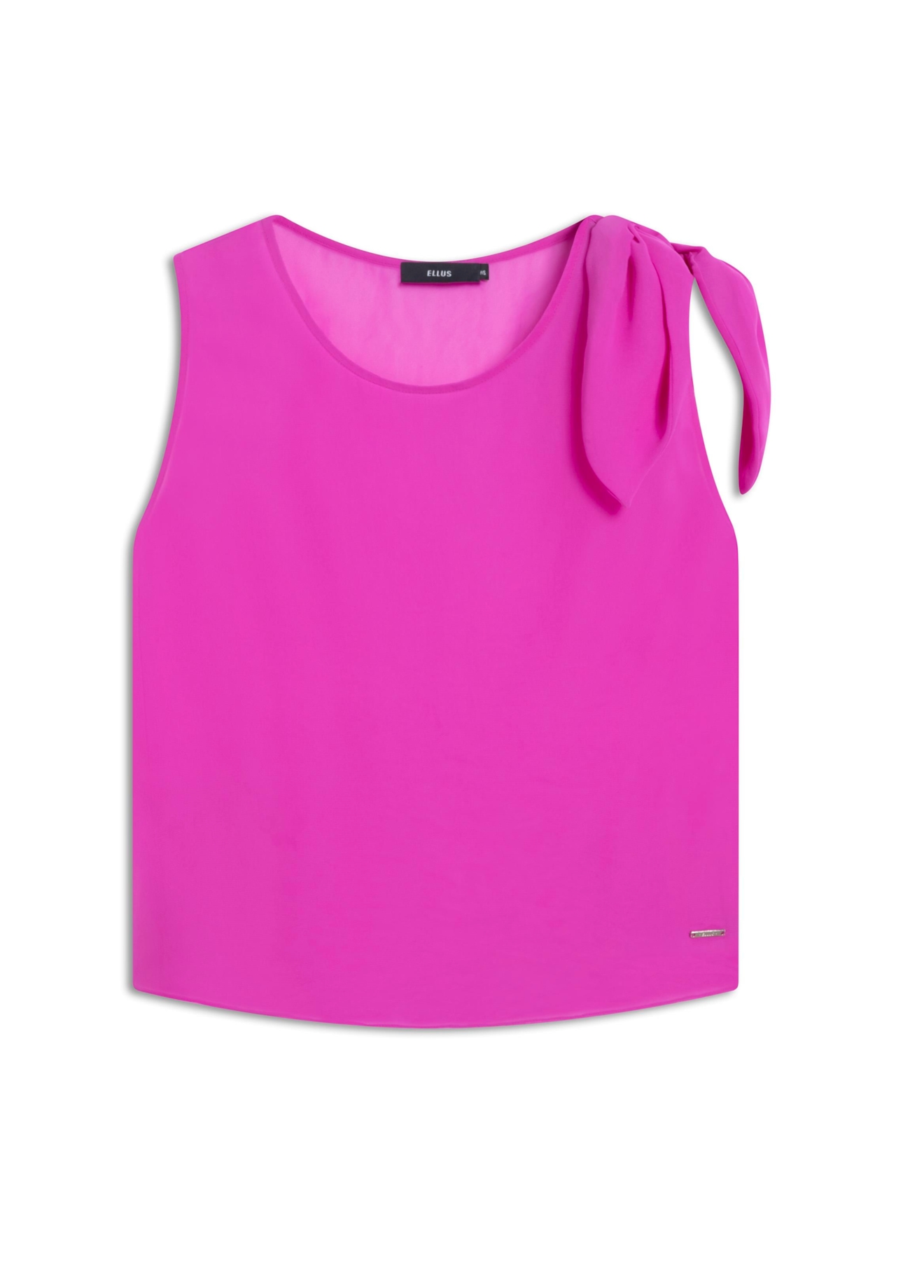 Blusa Chiffon Bandana Sleeveless Fucsia