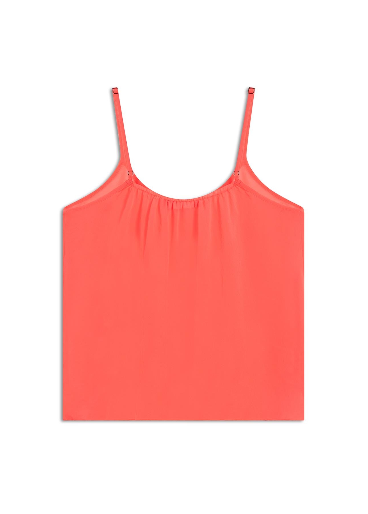Blusa Chiffon Strappy Pink Fluor