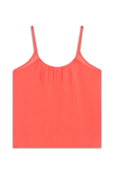 Blusa Chiffon Strappy Pink Fluor