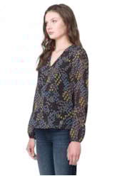 Blusa Chiffon Touch Rosemary Preto