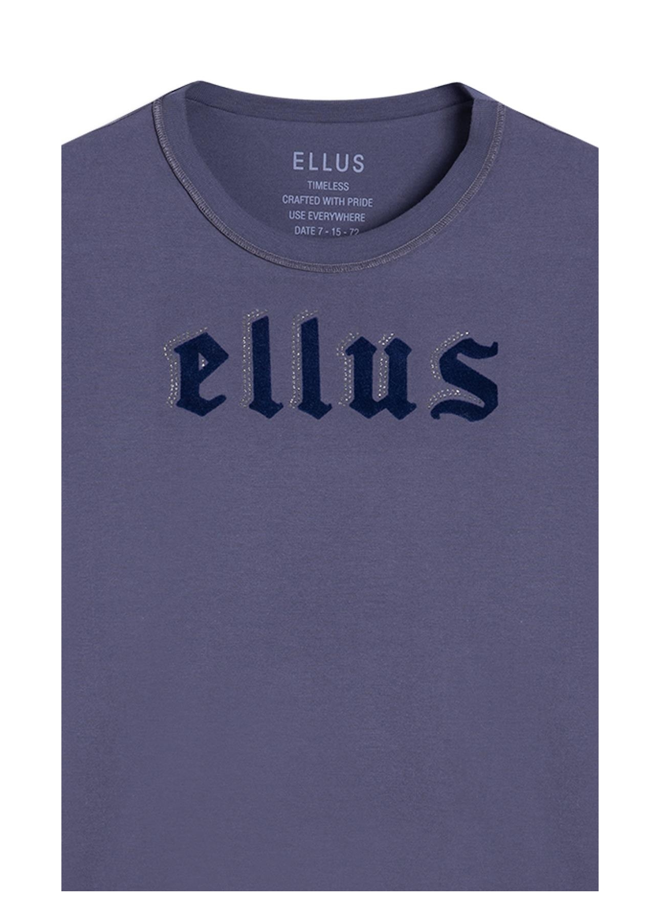 Blusa Classic Slim Gothic Shine Purple Blue