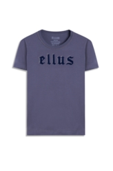 Blusa Classic Slim Gothic Shine Purple Blue