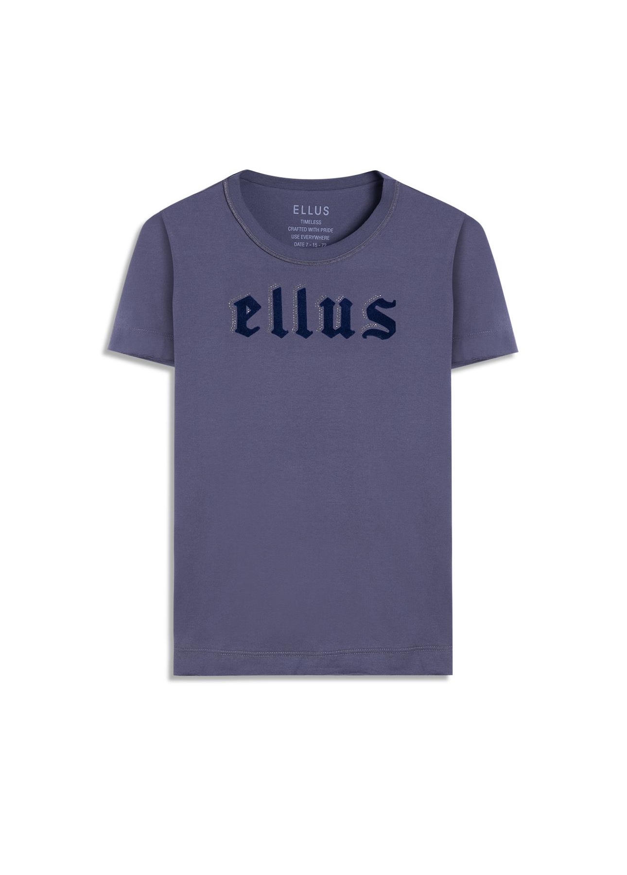 Blusa Classic Slim Gothic Shine Purple Blue