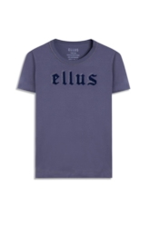 Blusa Classic Slim Gothic Shine Purple Blue