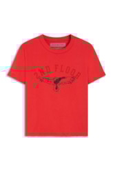 Blusa Co Basic 2nd Eagle Mc Vermelho