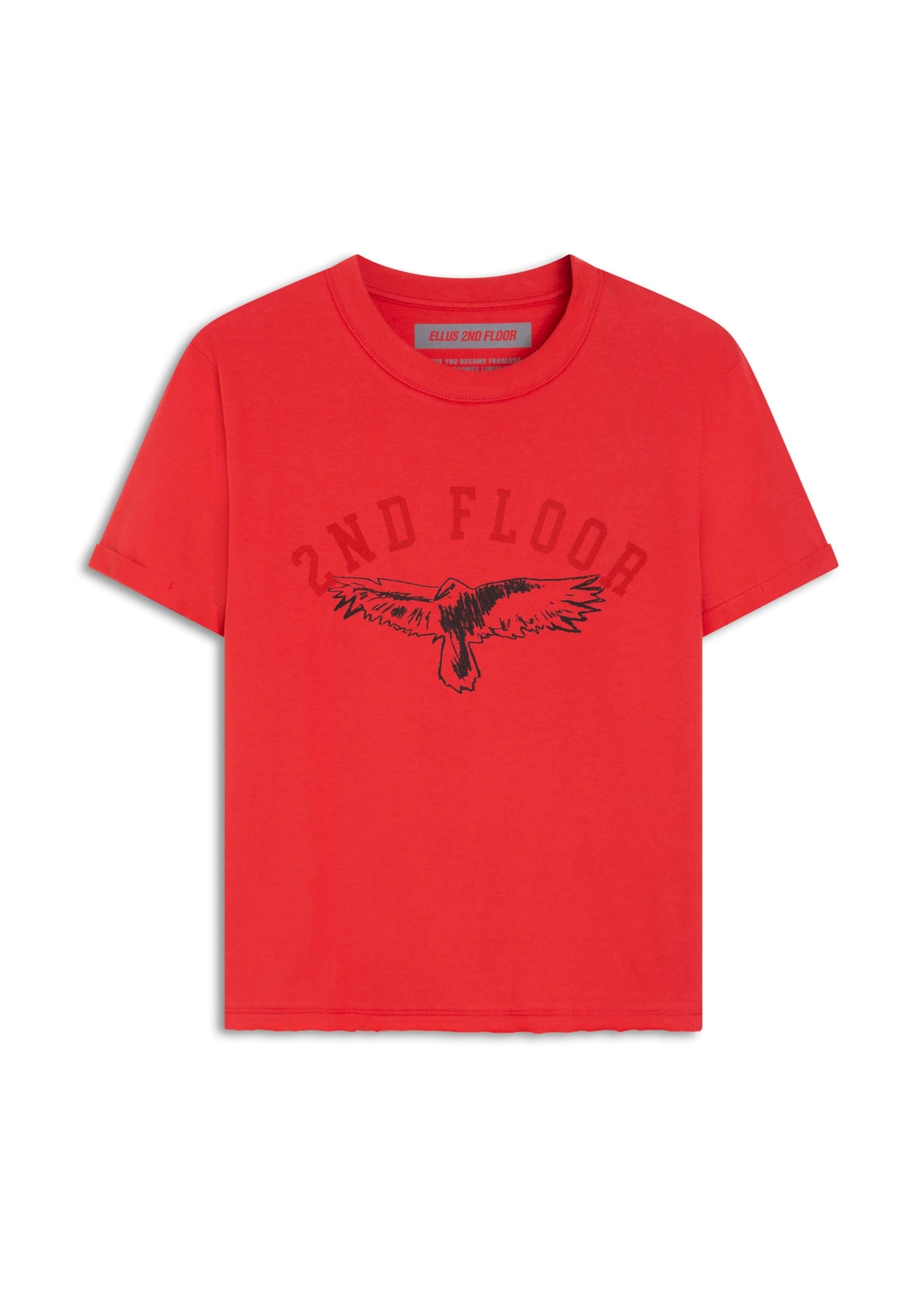 Blusa Co Basic 2nd Eagle Mc Vermelho