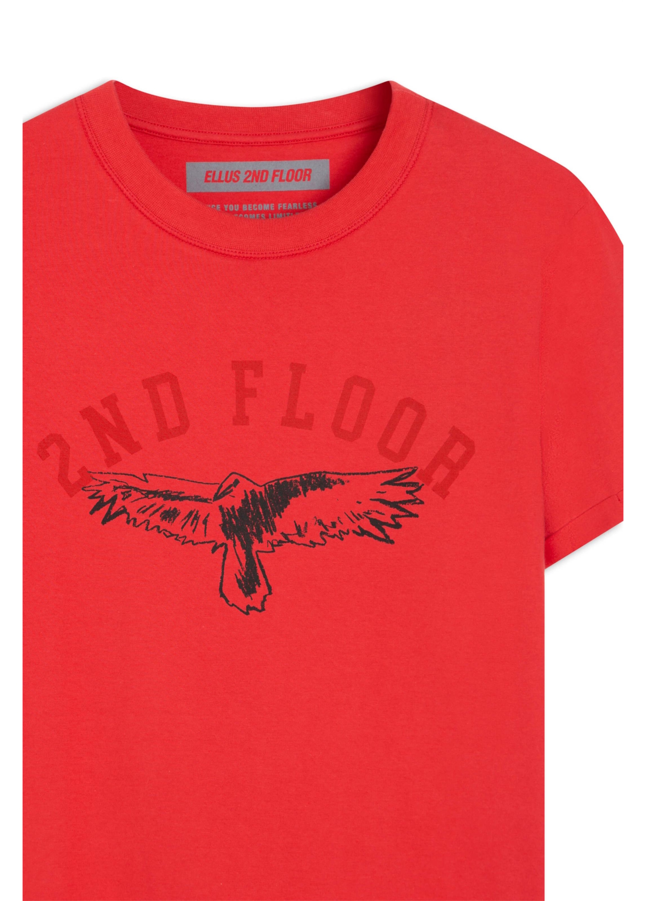 Blusa Co Basic 2nd Eagle Mc Vermelho