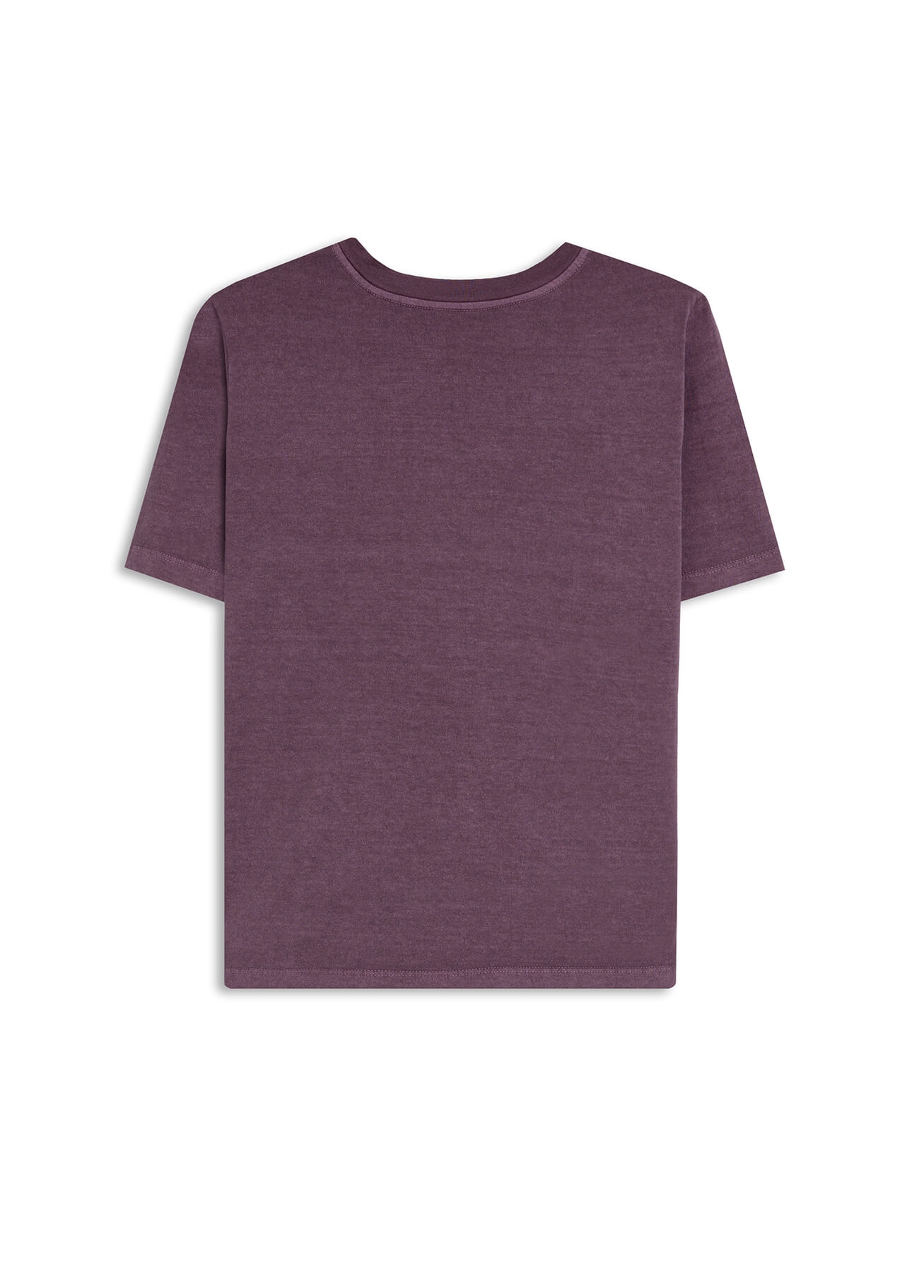 Blusa Co Ellus Cursive Washed Roxo