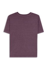 Blusa Co Ellus Cursive Washed Roxo