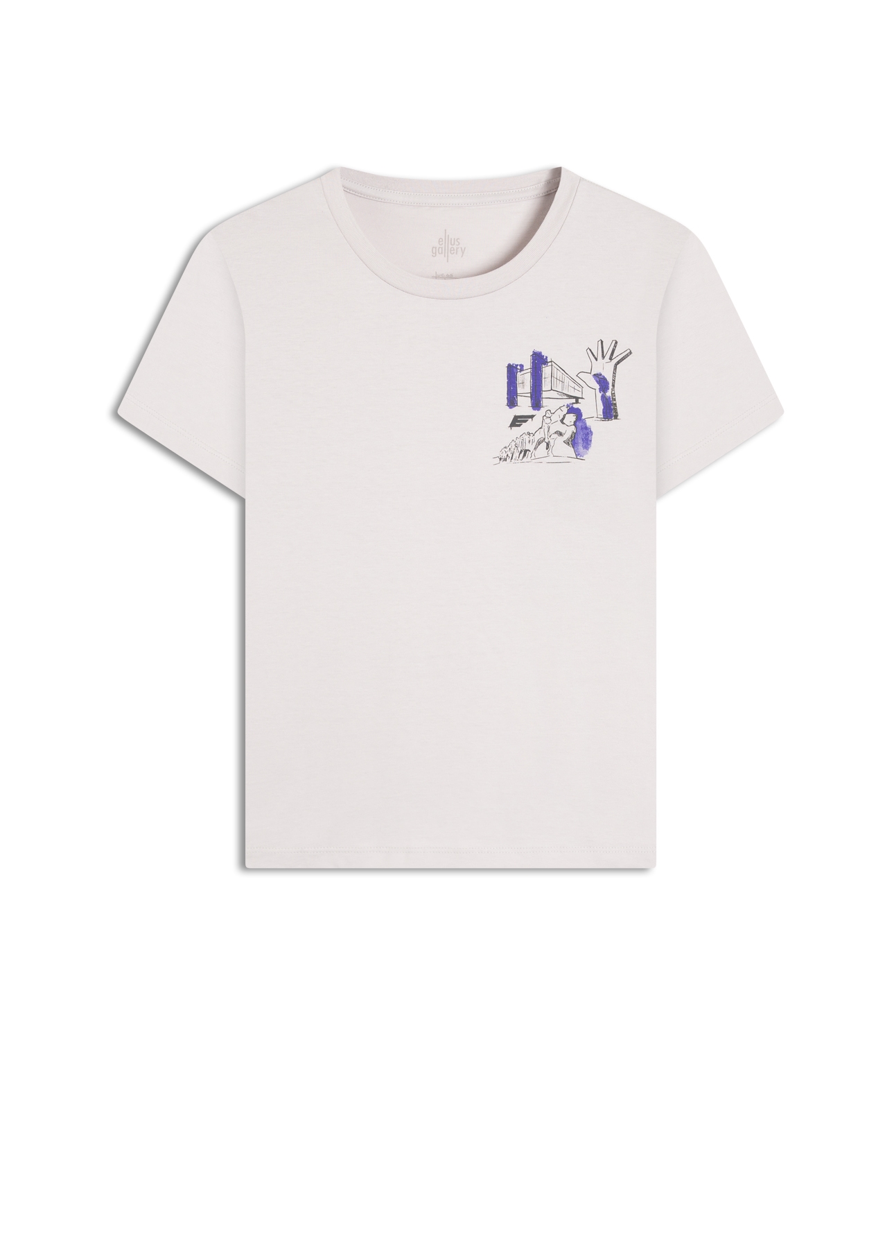 Blusa Co Ellus Sp Highlights Prata