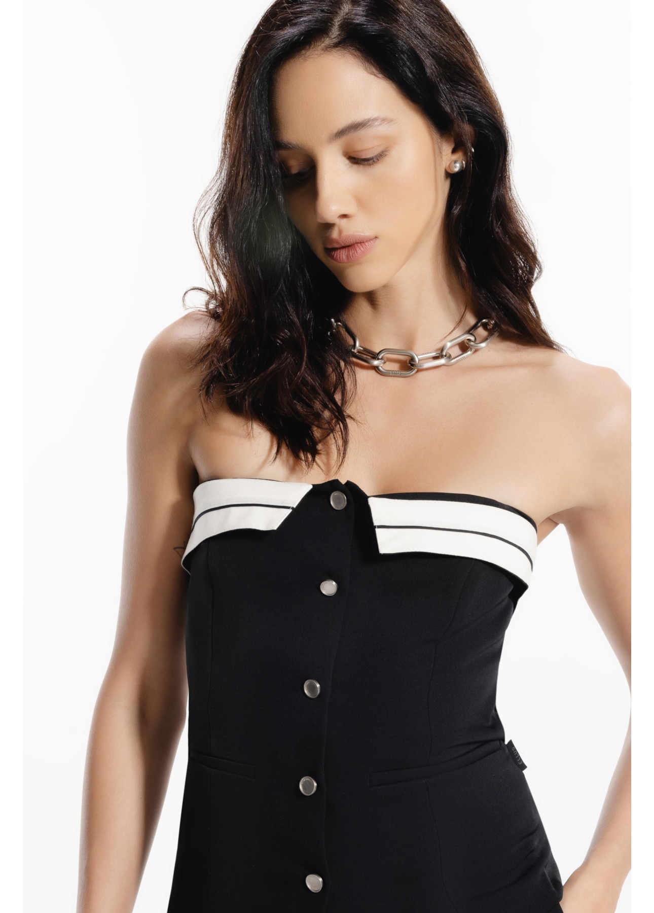 Blusa Corselet Firenze Preto