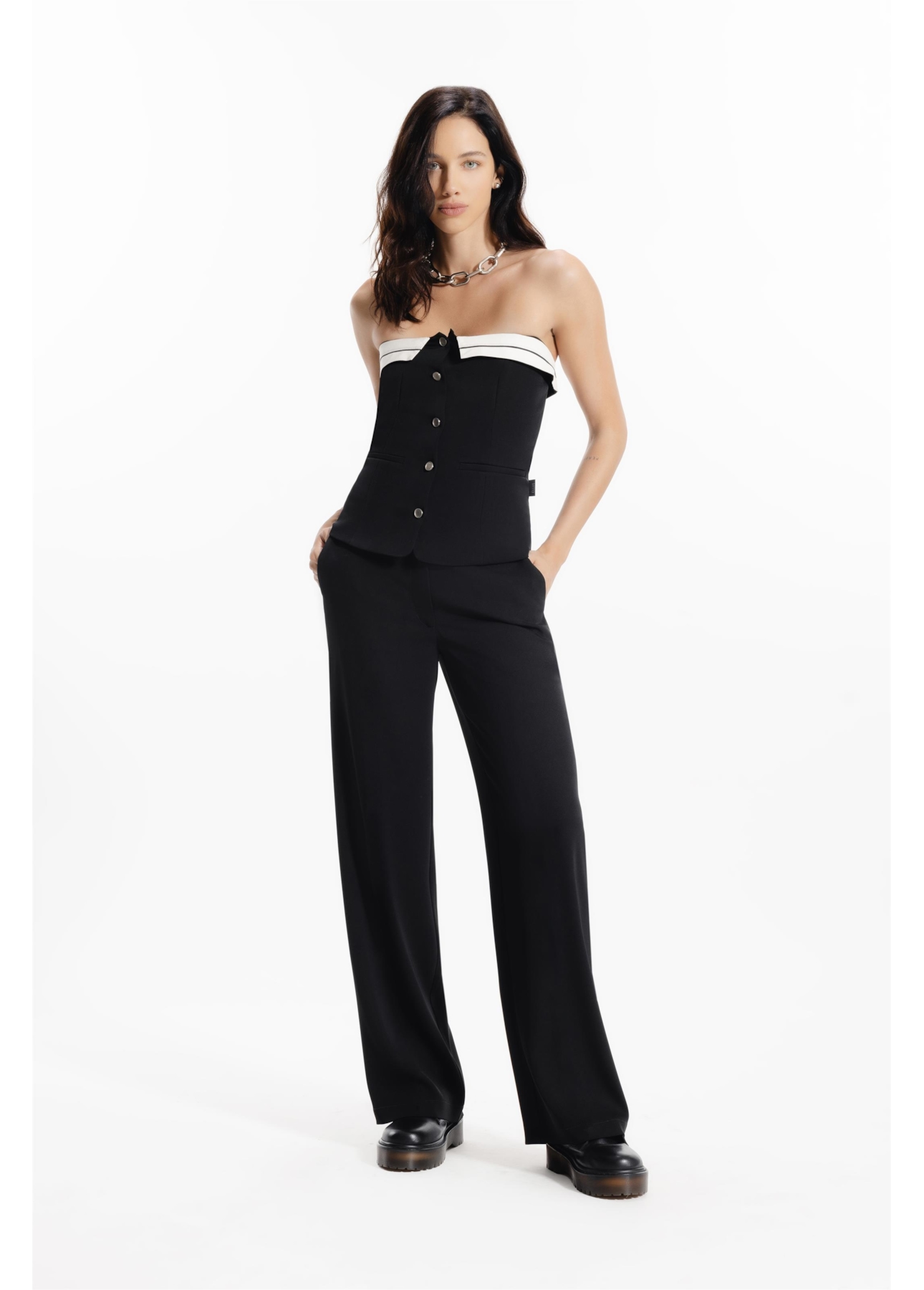 Blusa Corselet Firenze Preto