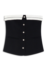 Blusa Corselet Firenze Preto