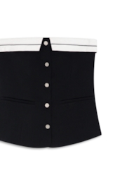 Blusa Corselet Firenze Preto