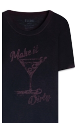 Blusa Cotton Devore Make It Dirty Beringela