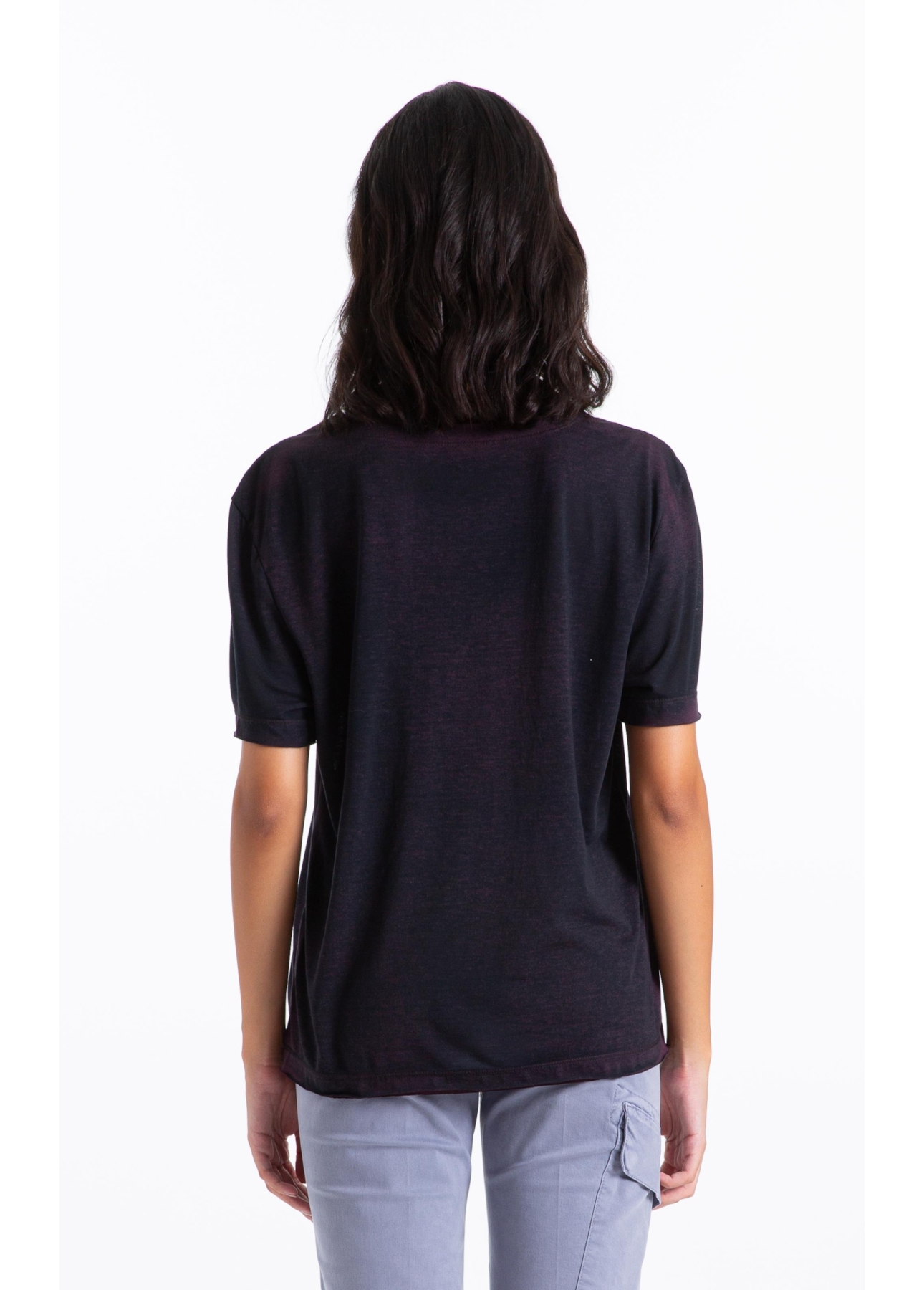 Blusa Cotton Devore Make It Dirty Beringela