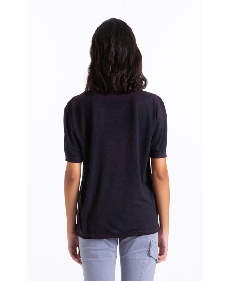 Blusa Cotton Devore Make It Dirty Beringela